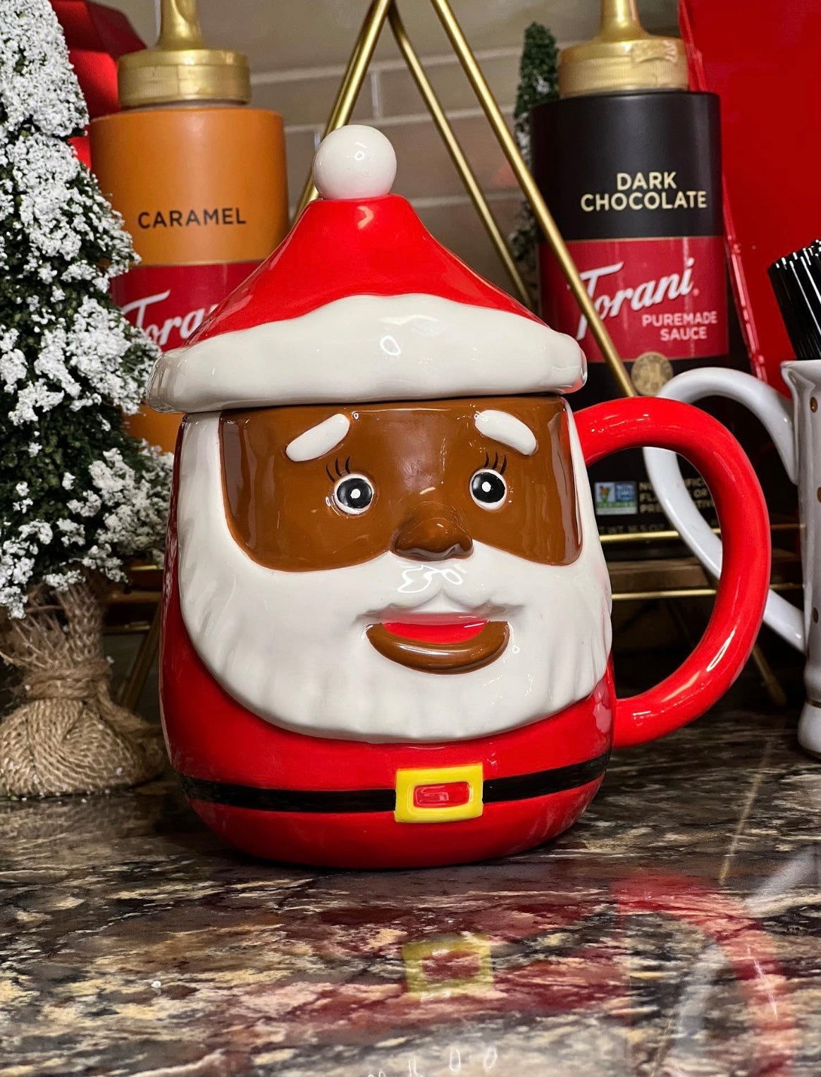 Santa Nick Ceramic Coffee Mug