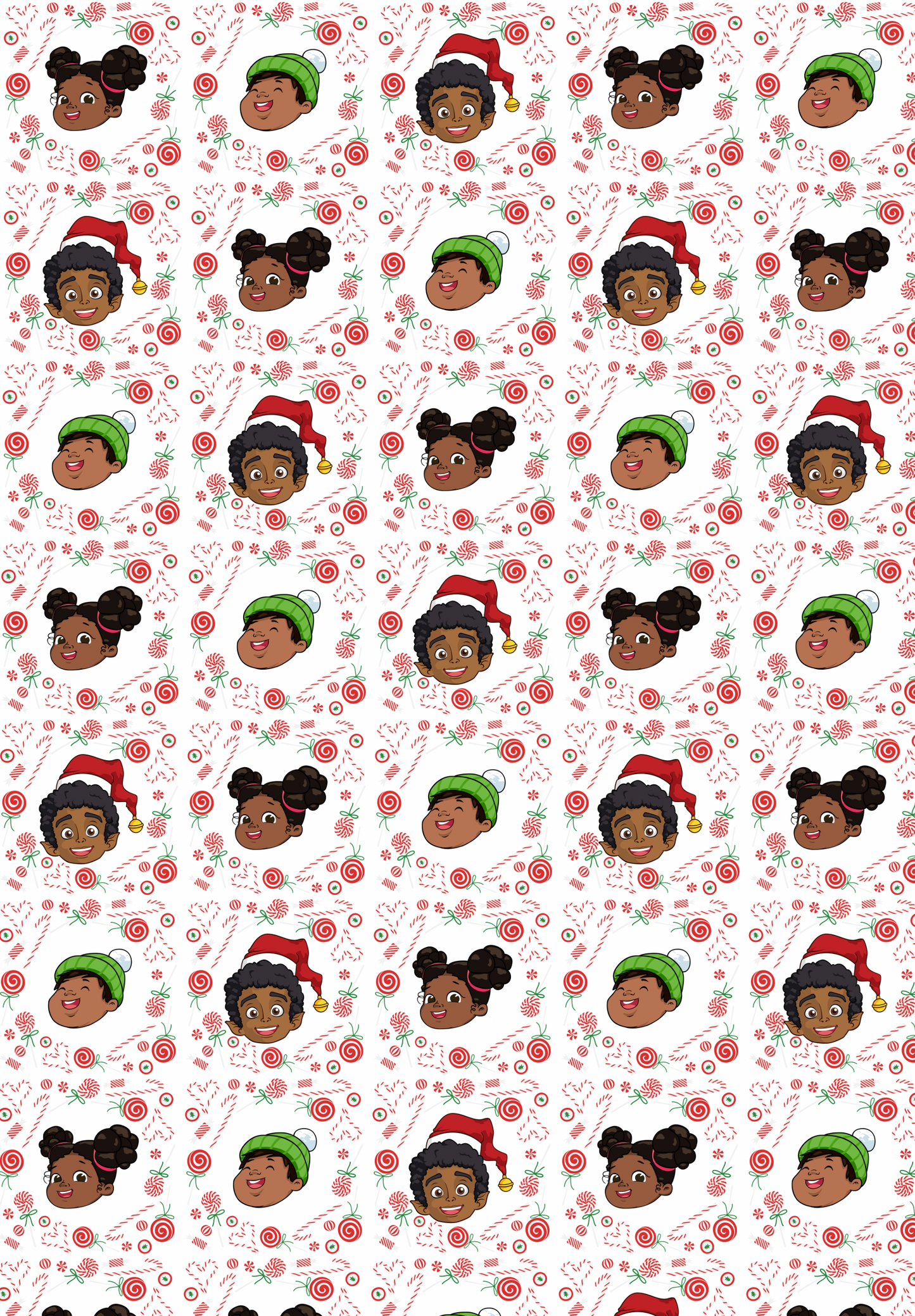 Lollipop Kids Wrapping Paper