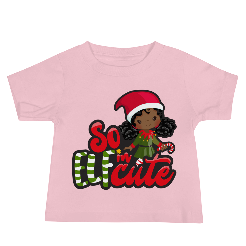 Elfin Cute Girls Baby Jersey Tee