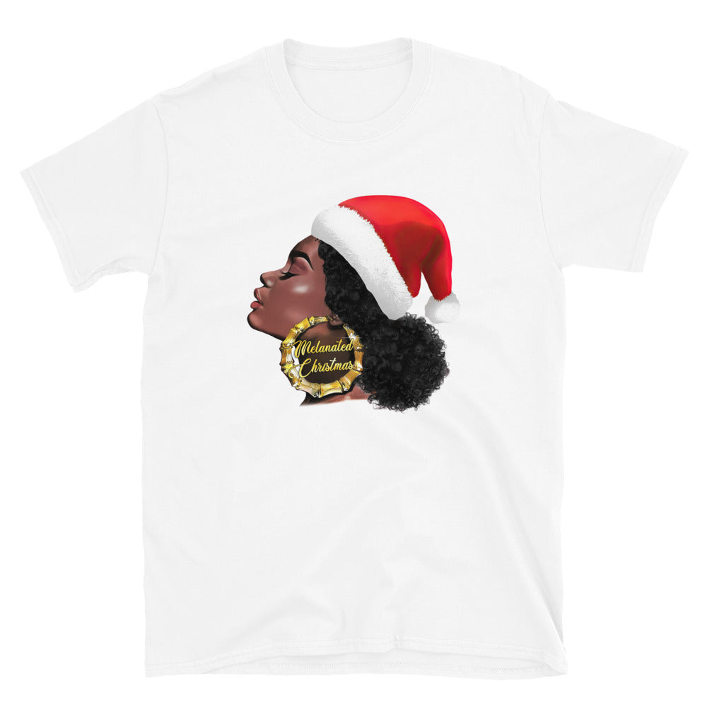 Melanated Christmas Unisex T-Shirt