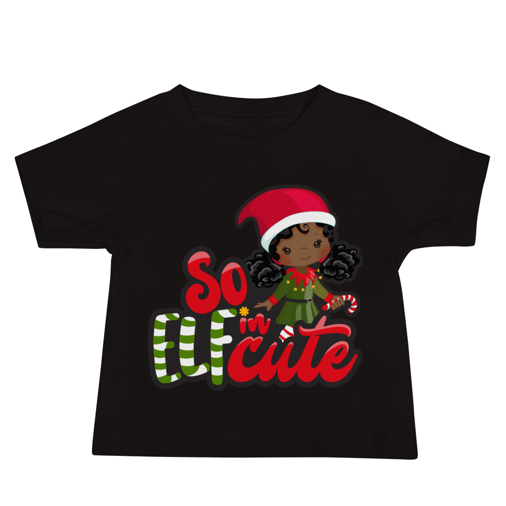 Elfin Cute Girls Baby Jersey Tee