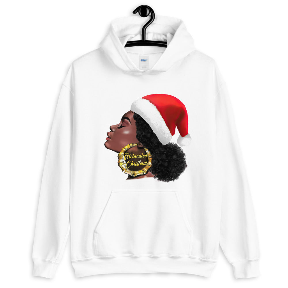 Melanated Christmas Hoodie