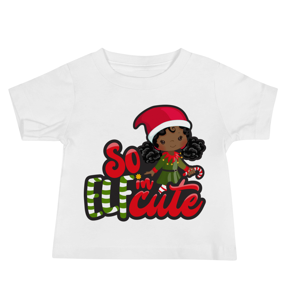 Elfin Cute Girls Baby Jersey Tee