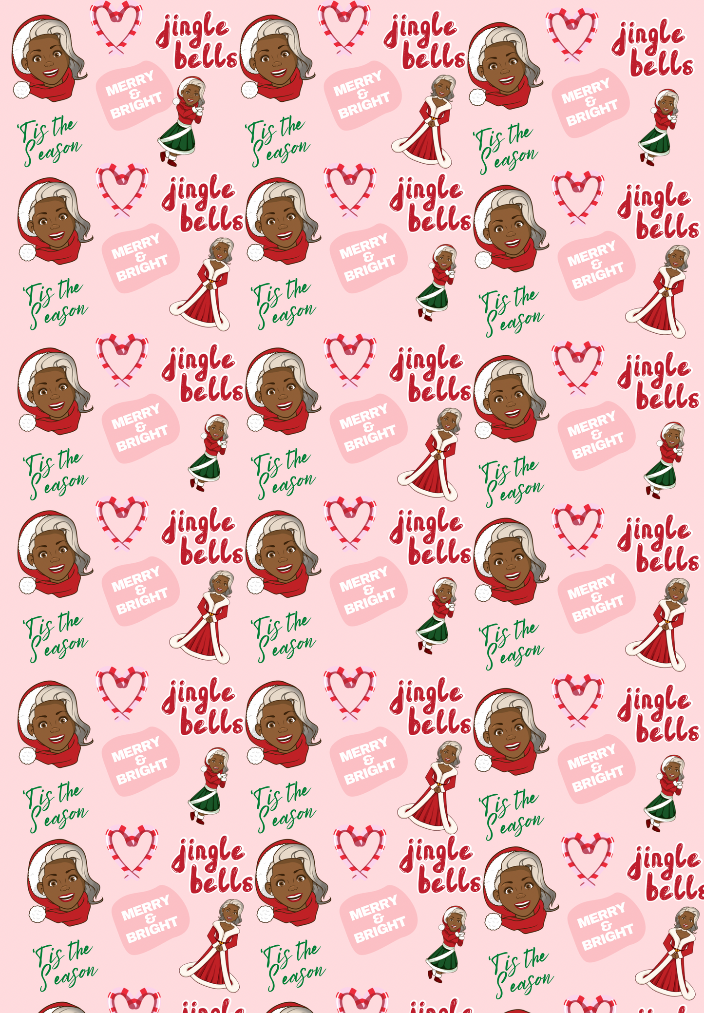 Mrs. Claus Wrapping Paper