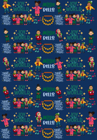 Christmas Carolers Wrapping Paper